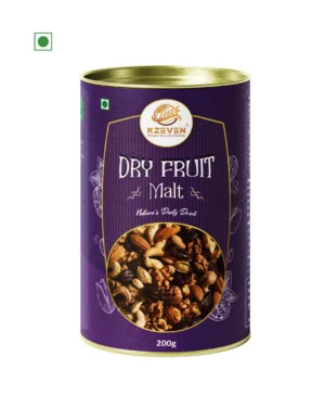Kzeven Premium Dry Fruit Malt Health Powder | 200g/300g