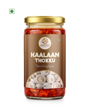Kzeven Traditional Kaalaan Thokku (Mushroom Pickle) | 200g